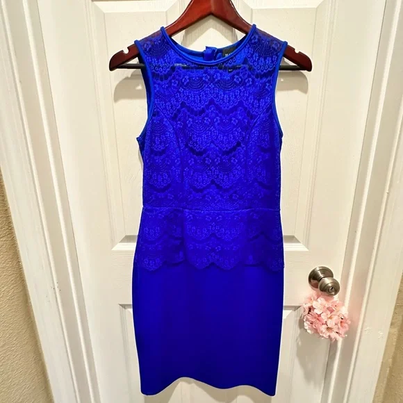 Saks Fifth Ave Black Label - Royal Blue Dress